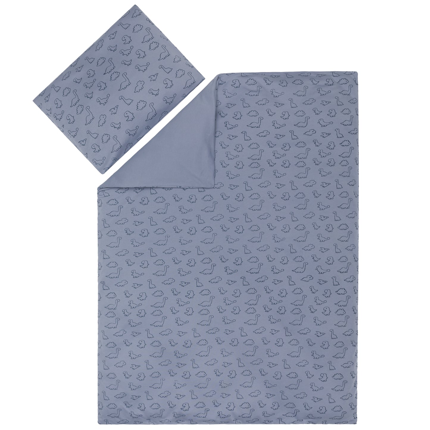 fillikid Baby Bettwäsche Dinos Blau