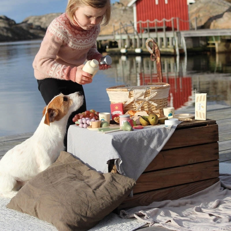Jabadabado Puppen Picknickkorb Provence