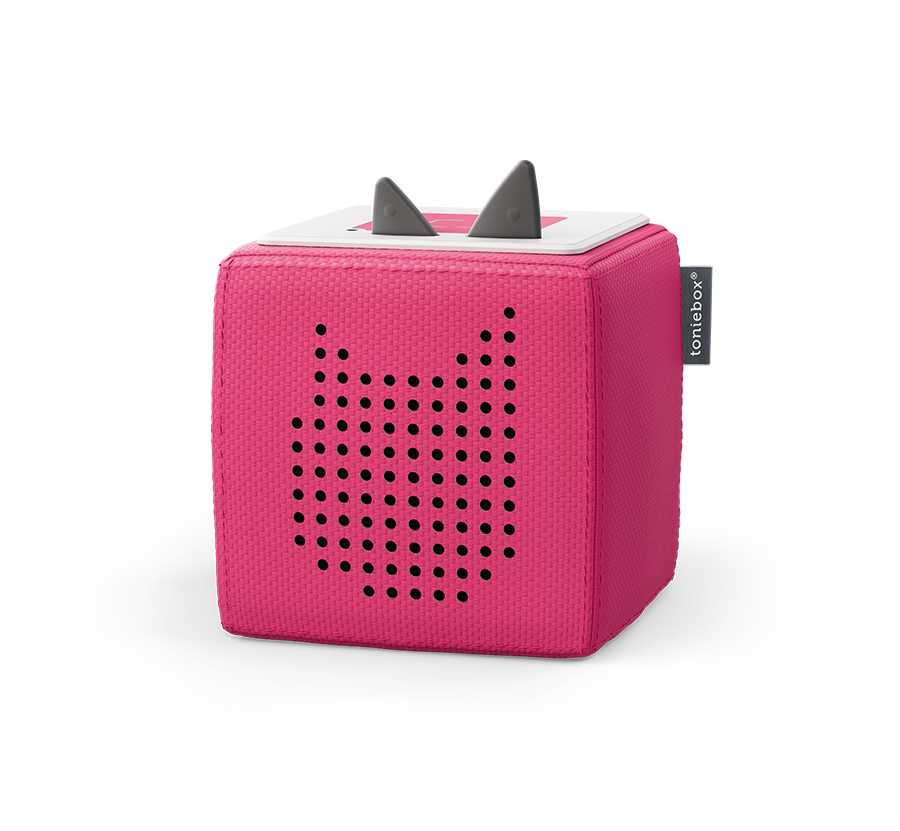 tonies Toniebox Starterset Pink mit kreativ Tonie