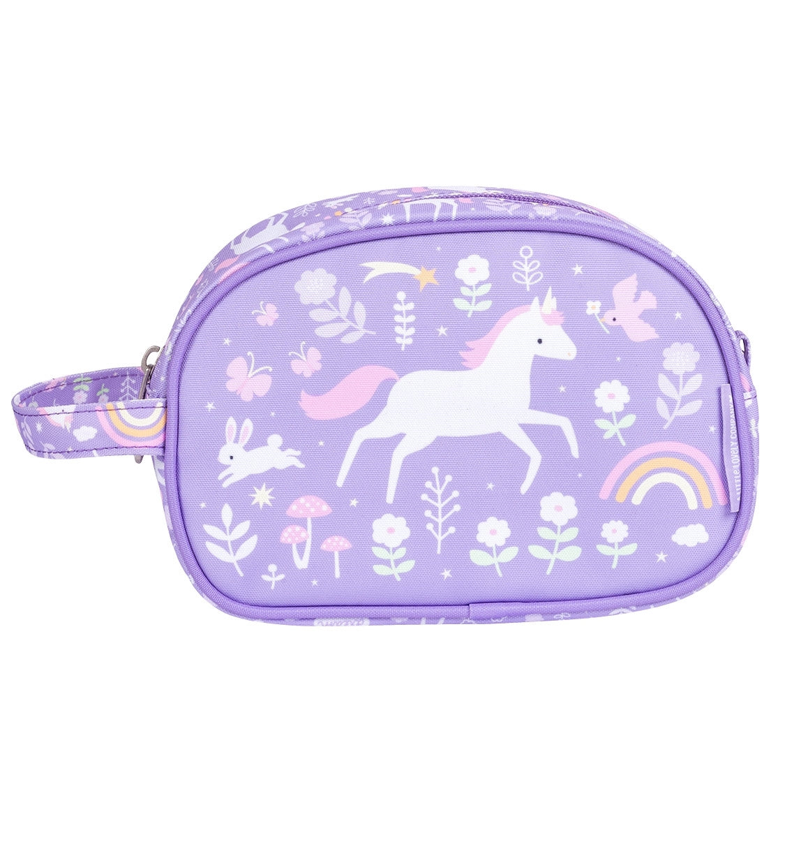 ALLC Kinder Reisegepäck Set Einhorn Lila 4tlg