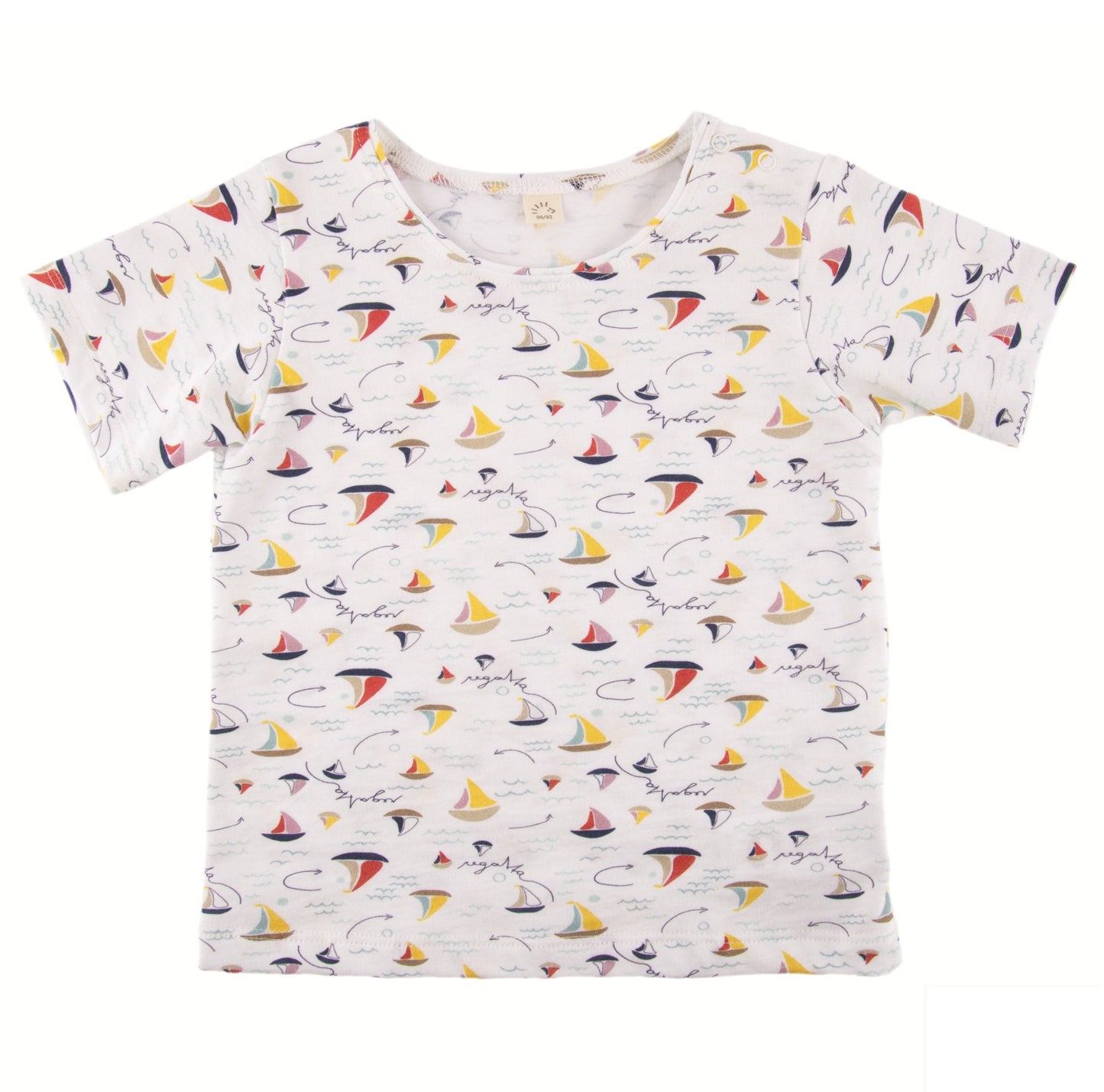 Iobio Sommer T-Shirt Single Jersey Regatta Allover