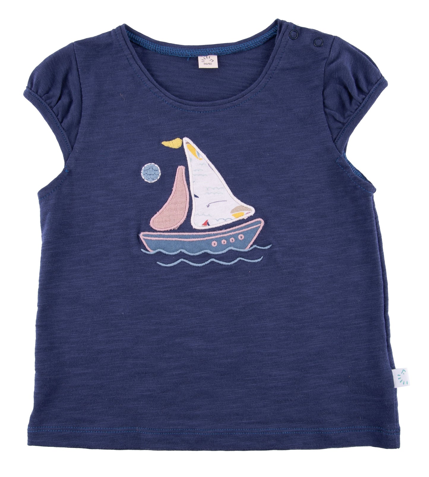 Iobio Sommer T-Shirt Single Jersey Regatta Blau
