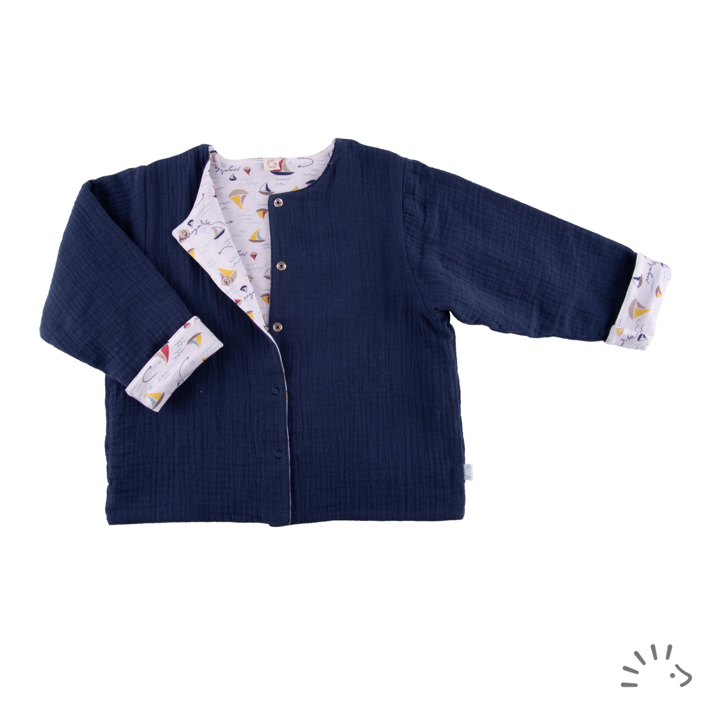 Iobio Sommer Jacke Regatta Musselin Blau