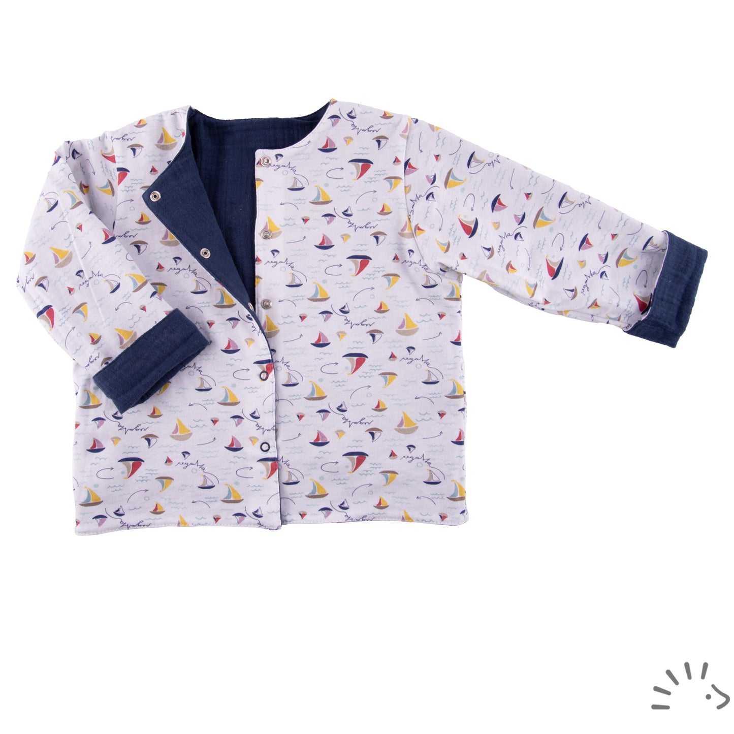 Iobio Sommer Jacke Regatta Musselin Blau