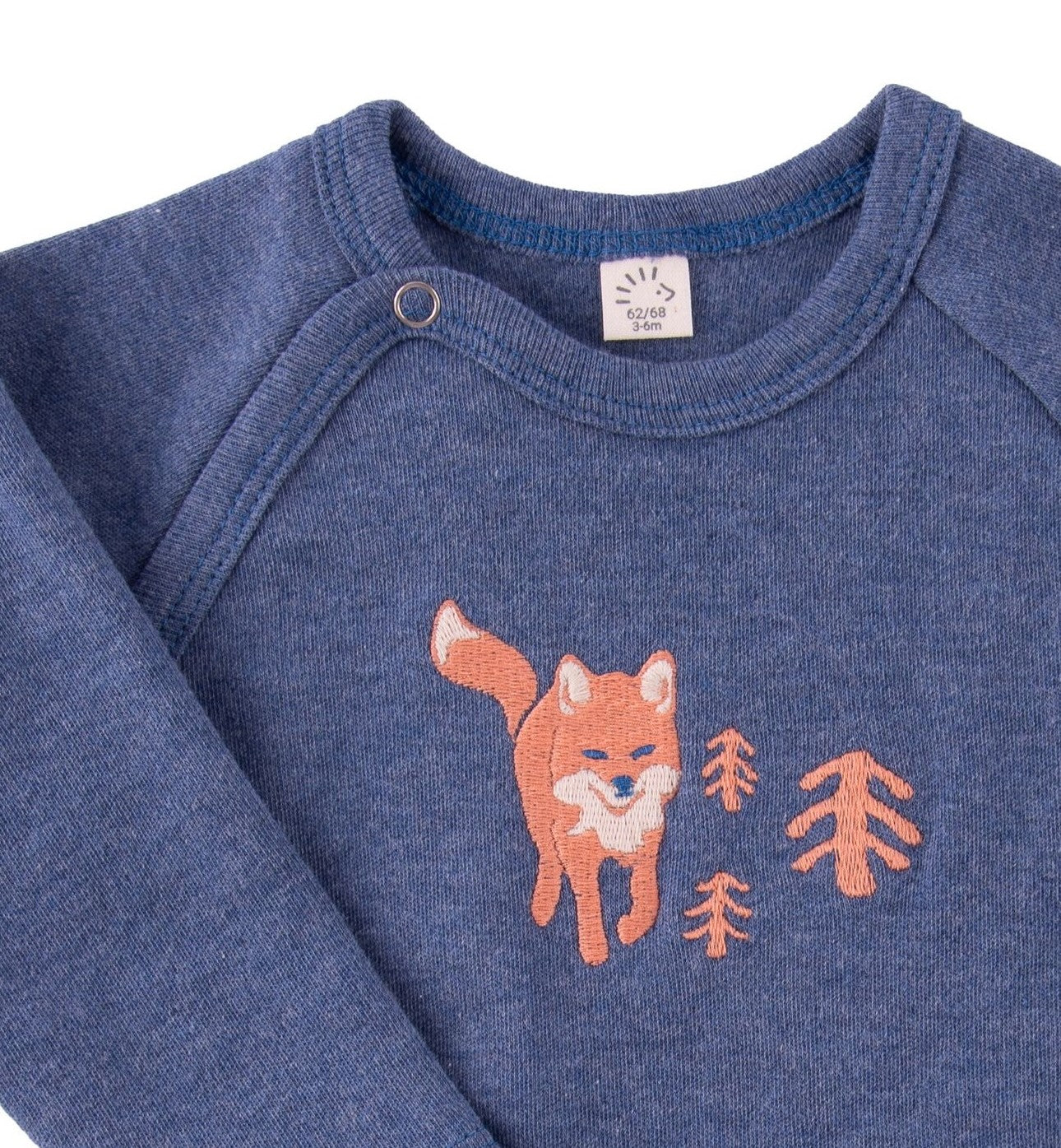 Iobio by Popolini Baby Shirt Langarm Col. Foxes Herbst/Winter 24/25