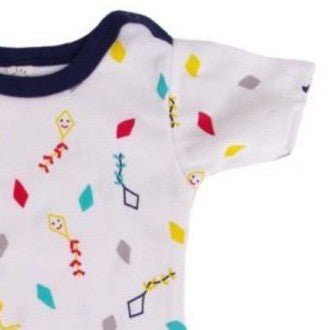 iobio Babybody BW Halbarm Drachen Kite