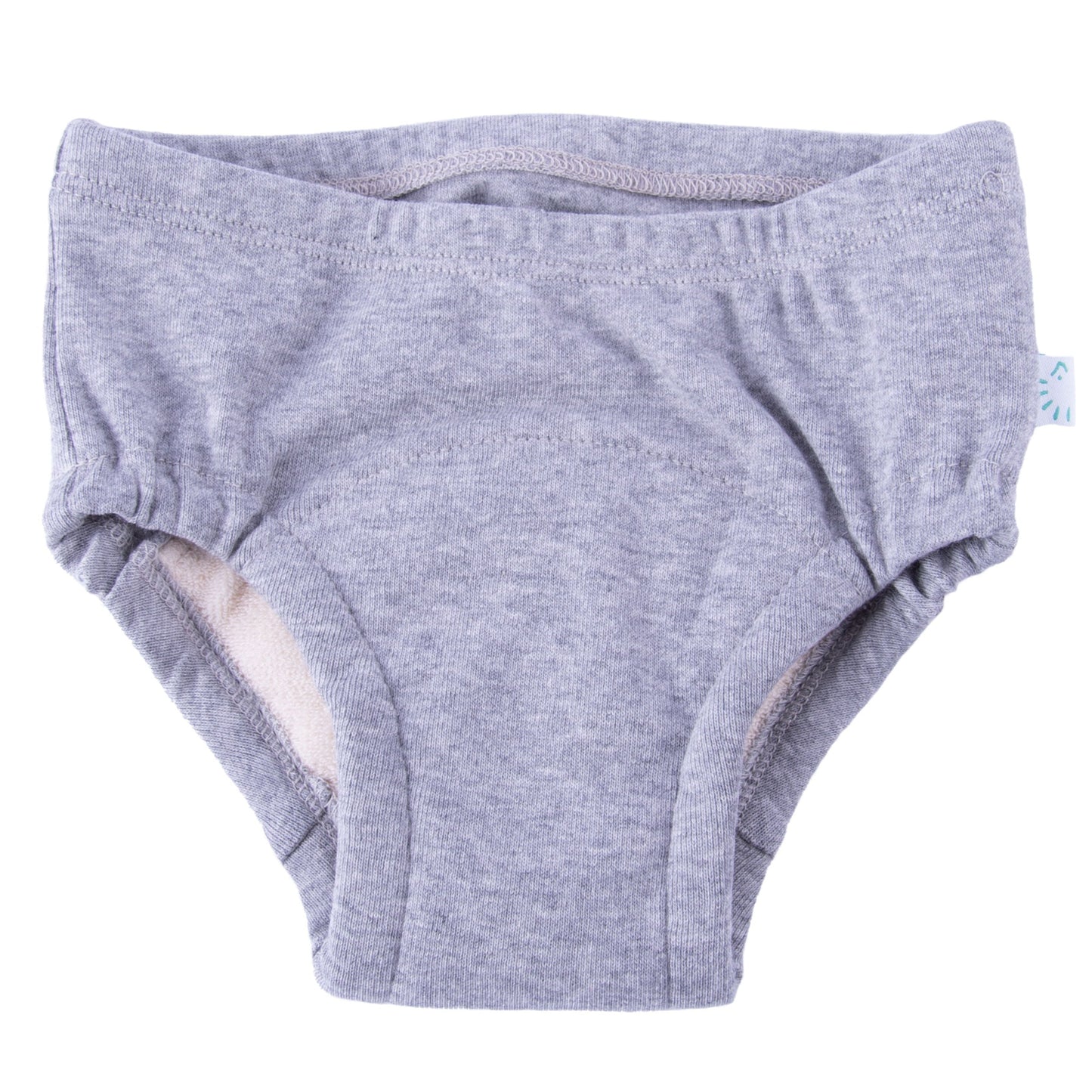 Popolini Leichte Trainerhose Trainerslip Lernwindelhose grau