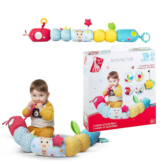 Vulli Sophie la girafe Spielrolle Baby Activity Roll Motoriktrainer 0M+