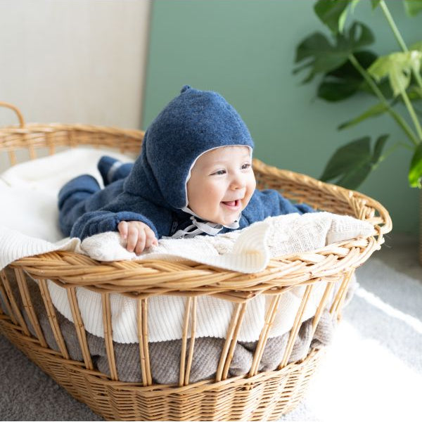 iobio Bindemütze Wollfleece