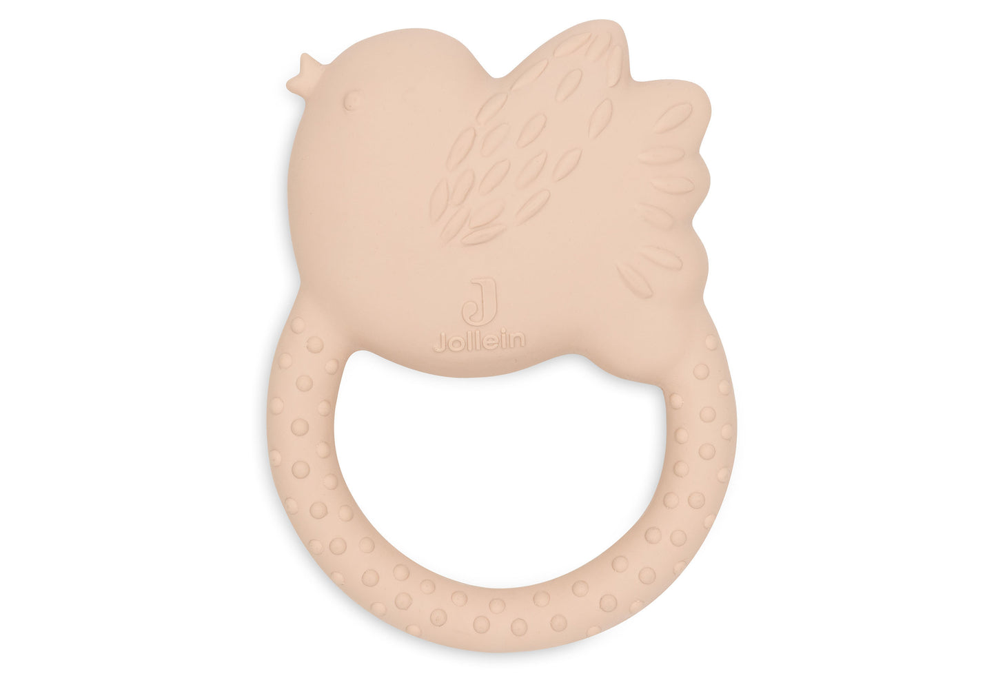 Jollein Baby Beißring aus Latex - Lovely Birds