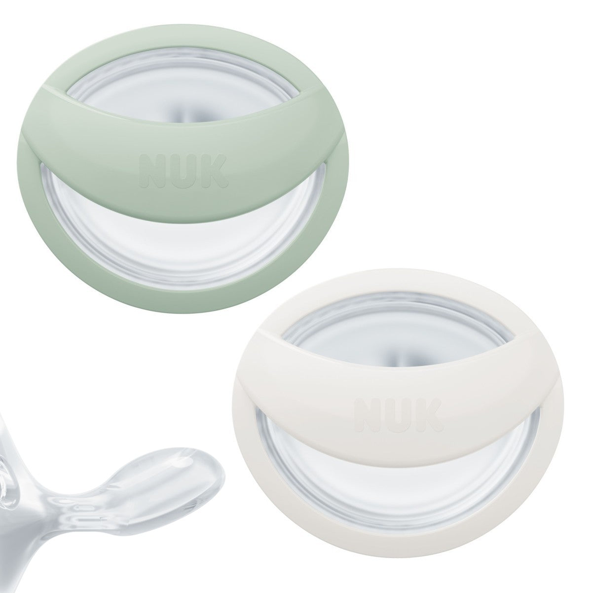 NUK Mommy Feel Baby Schnuller 0-9 Monate Skin-Like Softness Silikon