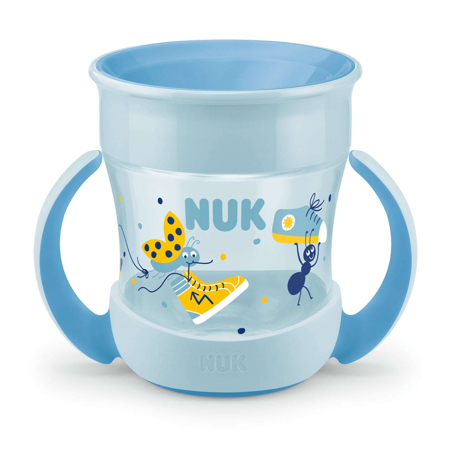 NUK 360° Trinklernbecher mit Henkeln 6m+ Mini Magic Cup