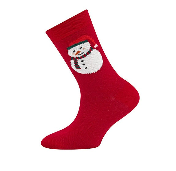 Ewers Kinder Weihnachtssocken Nikolaus & Schneemann - toll für Adventskalender