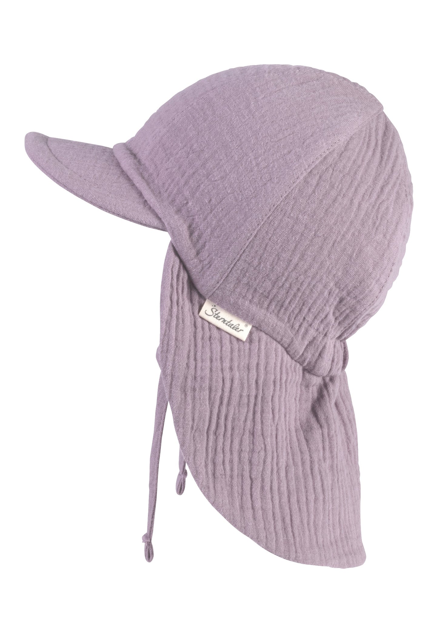 Sterntaler UV Sonnenhut Musselin Schirmmütze mit Nackenschutz