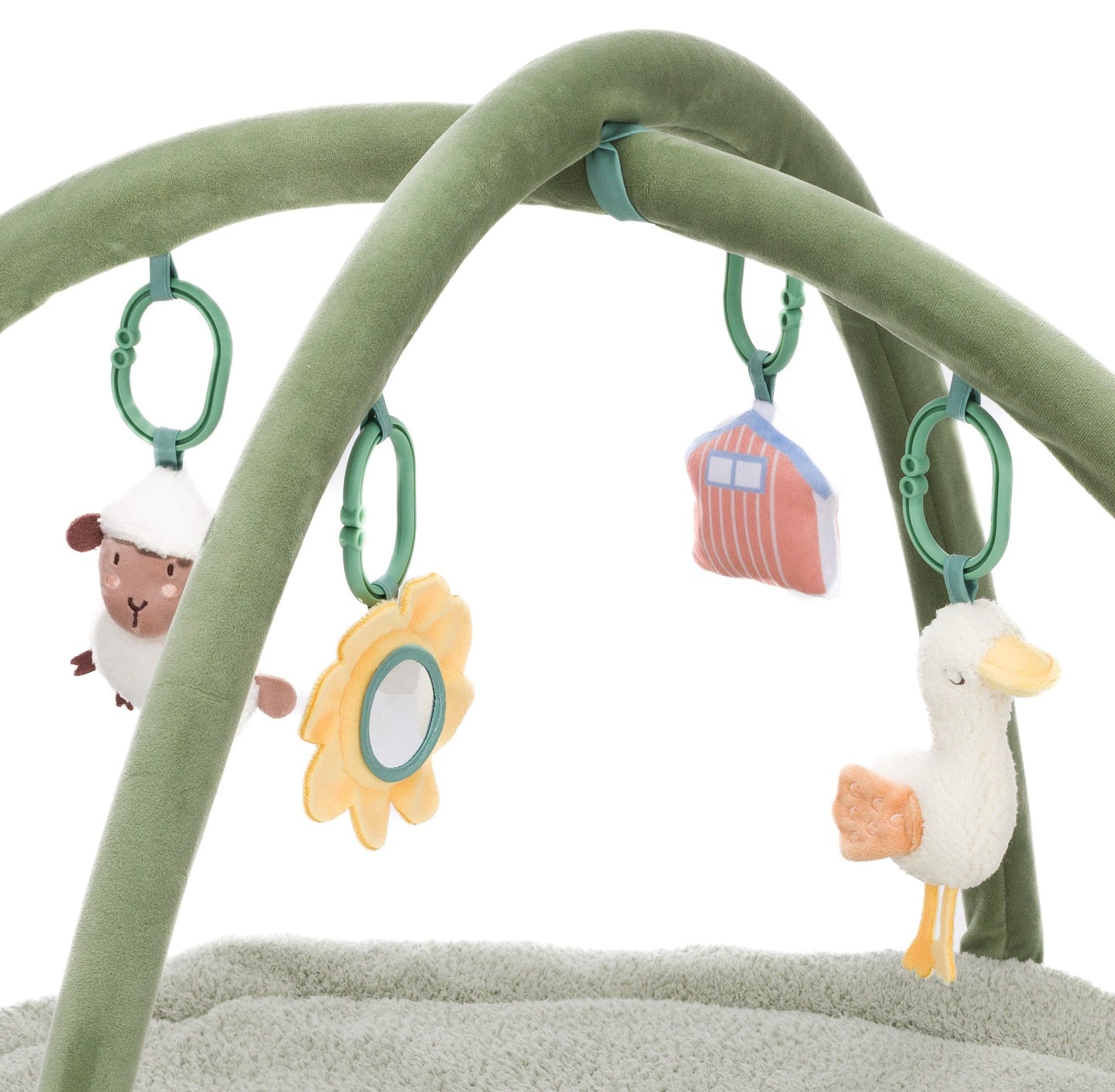 Fillikid Babygym Spielbogen Tierfreunde Salbei