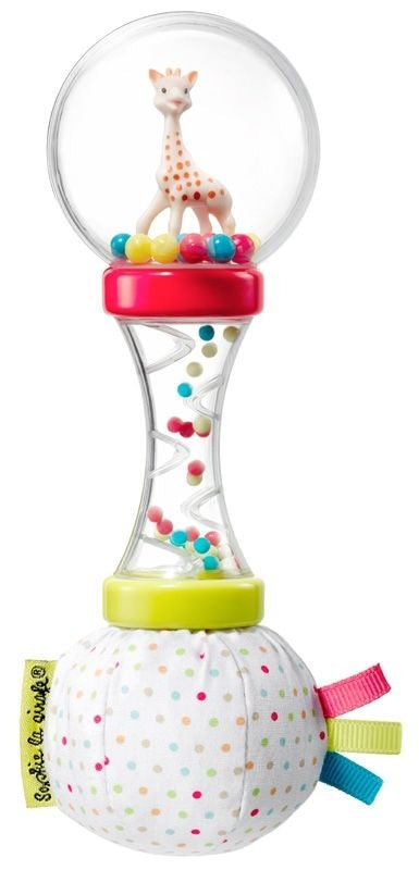 Vulli Bunte Baby Rassel Sophie la Giraffe Soft Maracas 3m+
