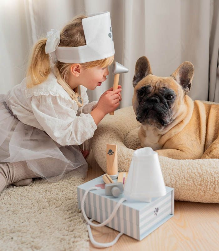 Jabadabado Tierarzt Koffer Grau 18m+