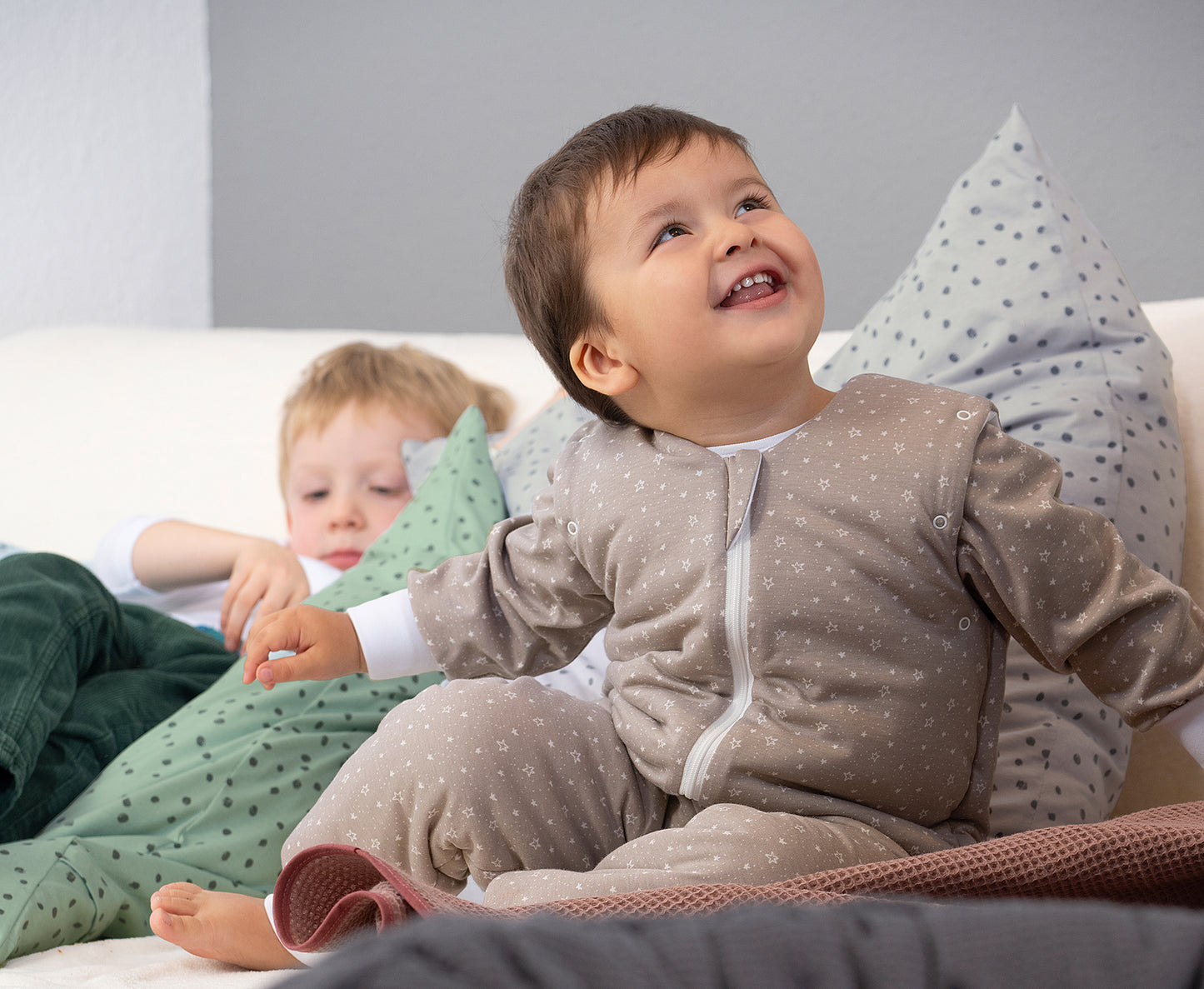 Odenwälder BabyNest Schlafoverall Hopsi