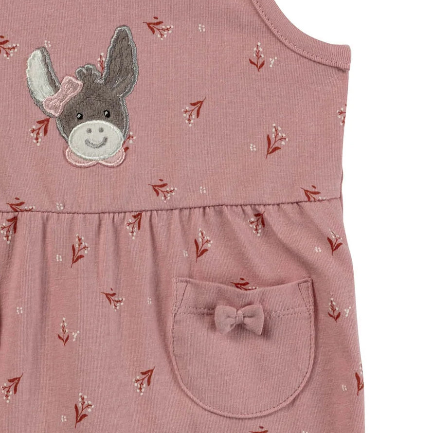 Sterntaler Jersey Stramplerset Esel Emmi Mattrosa