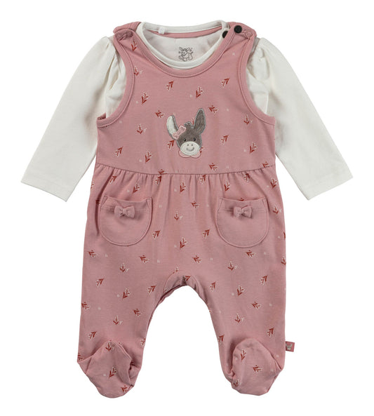 Sterntaler Jersey Stramplerset Esel Emmi Mattrosa