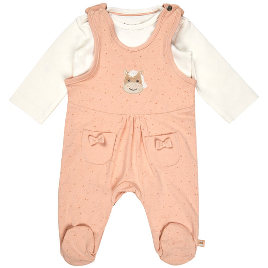 Sterntaler Jersey Stramplerset Esel Sunny Aprikose