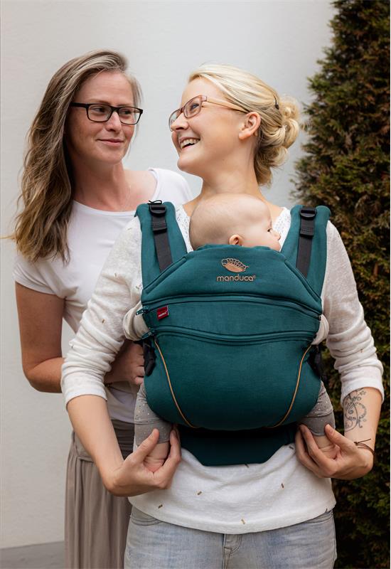 Manduca Babytrage XT Uni Teal