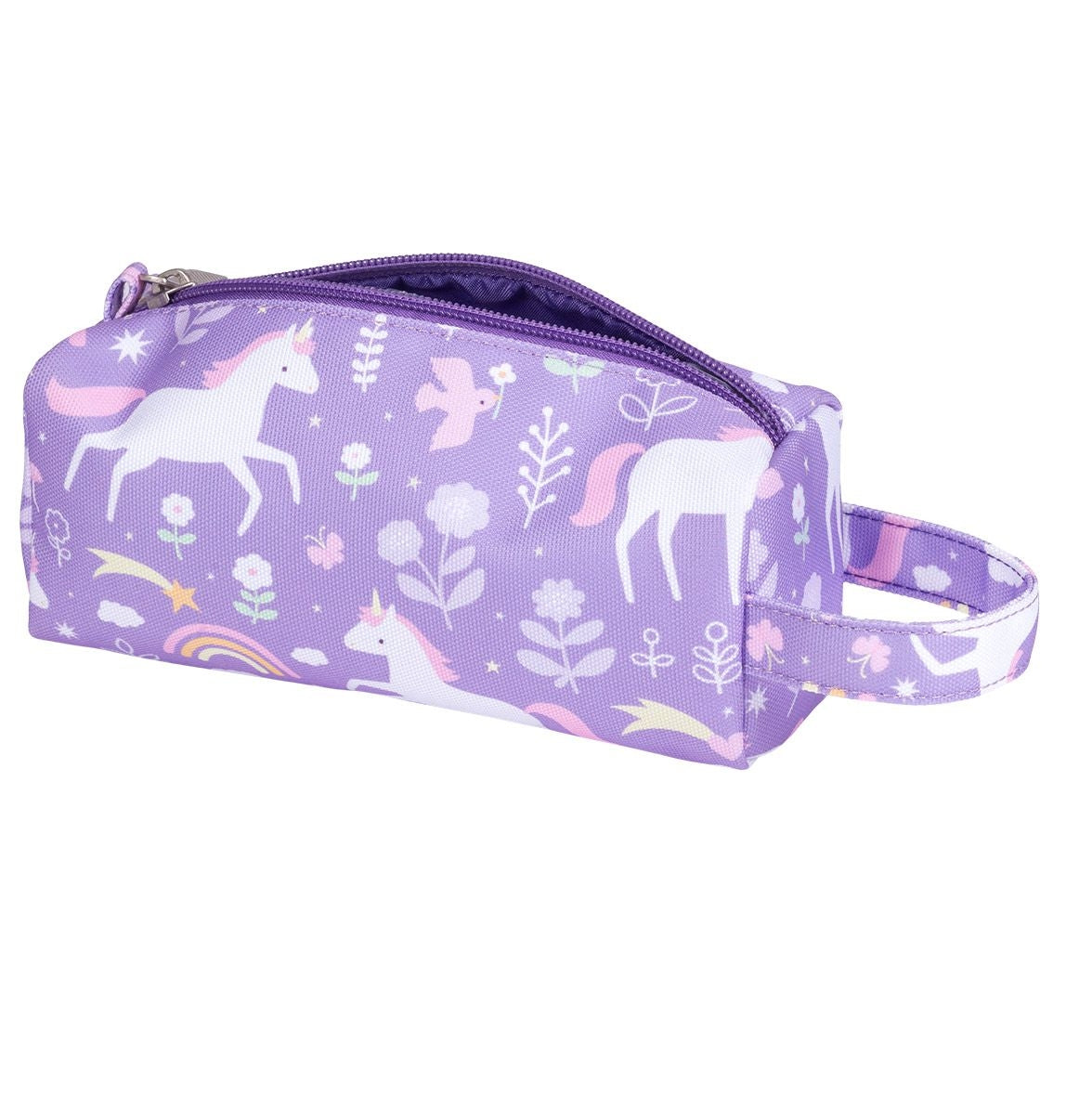 ALLC Kinder Reisegepäck Set Einhorn Lila 4tlg