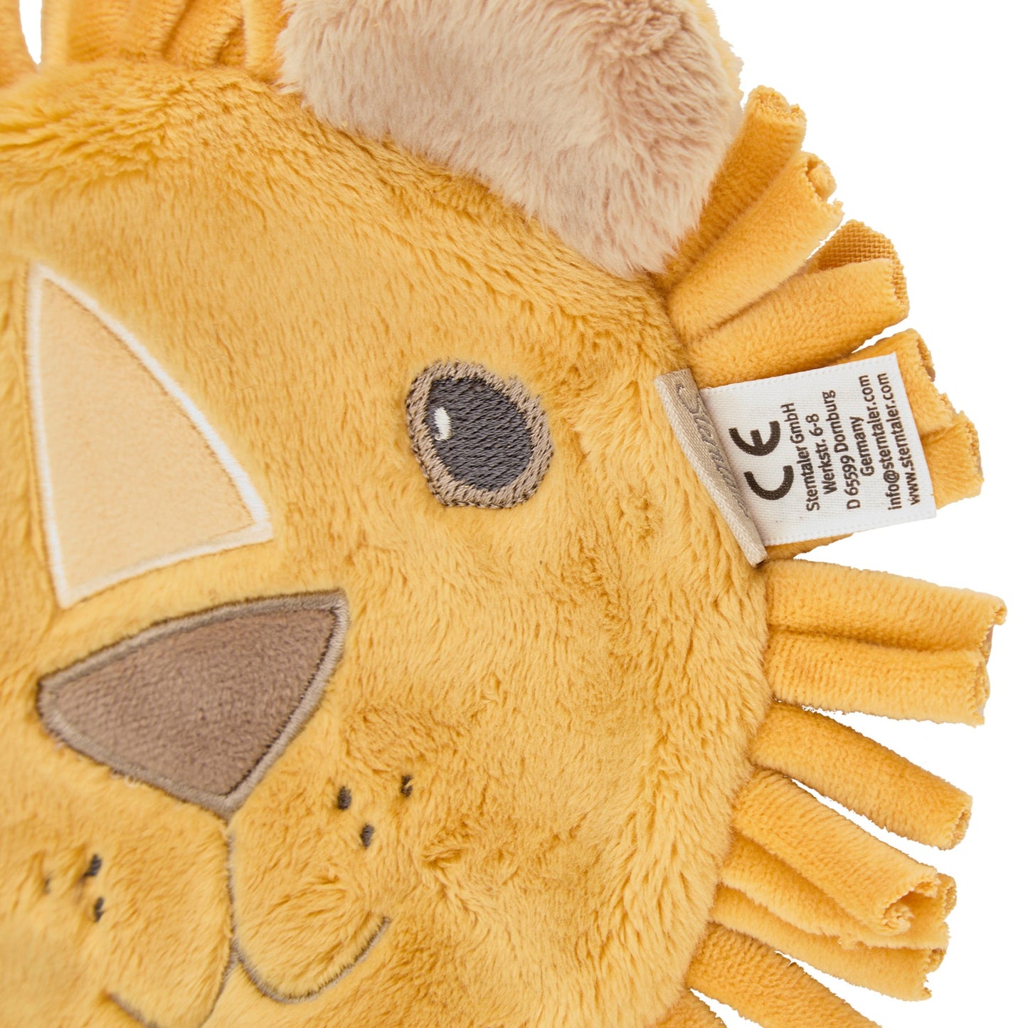 Sterntaler Hafer Wärmekissen Löwe Gelb 20cm