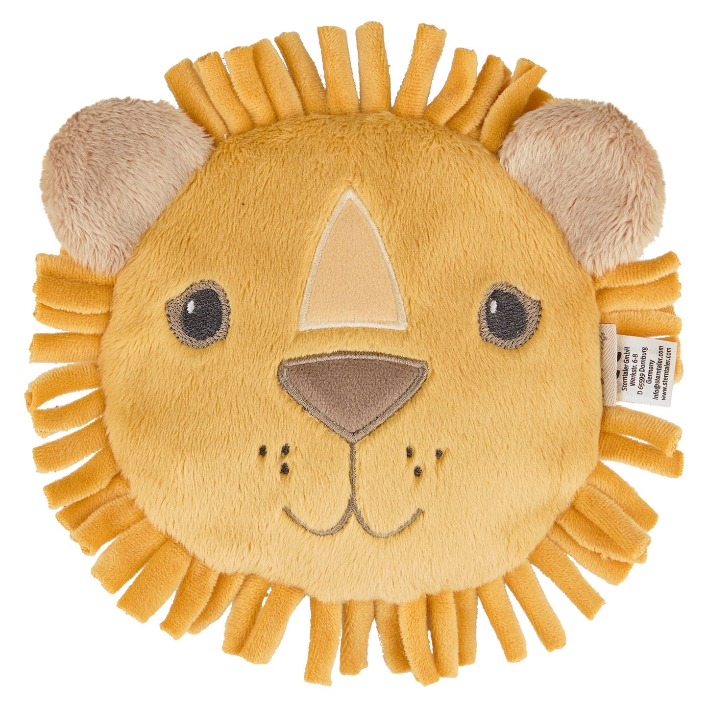 Sterntaler Hafer Wärmekissen Löwe Gelb 20cm