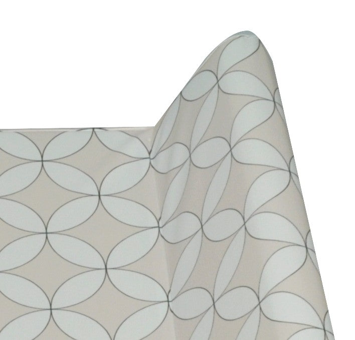 Asmi Schmale Keil Wickelauflage Ornamente rosa 50 X 70cm