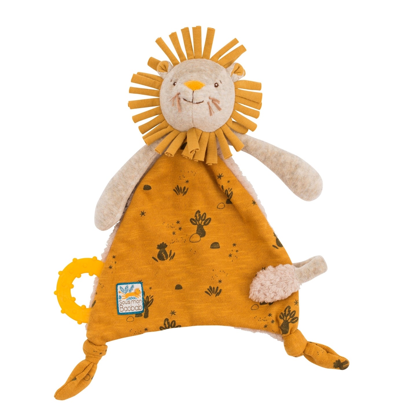 Moulin Roty Schmusetuch Sous mon baobab Löwe