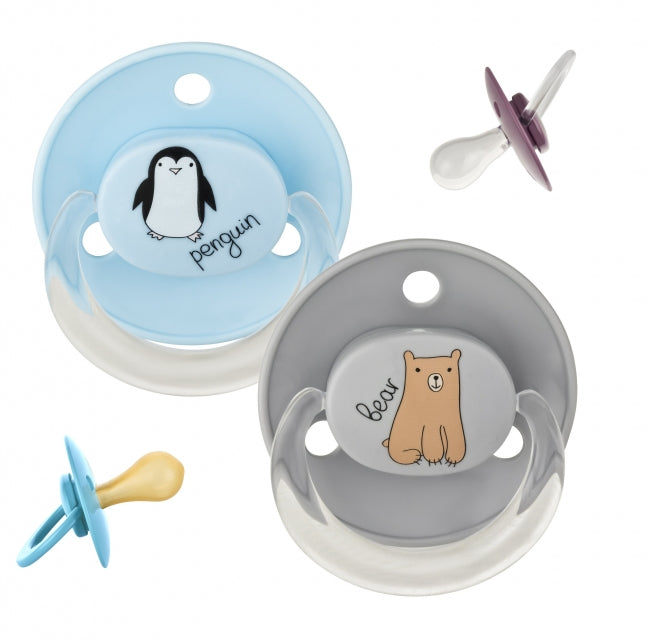 Baby Nova Schnuller Kirschform inkl. Box im 2er Pack