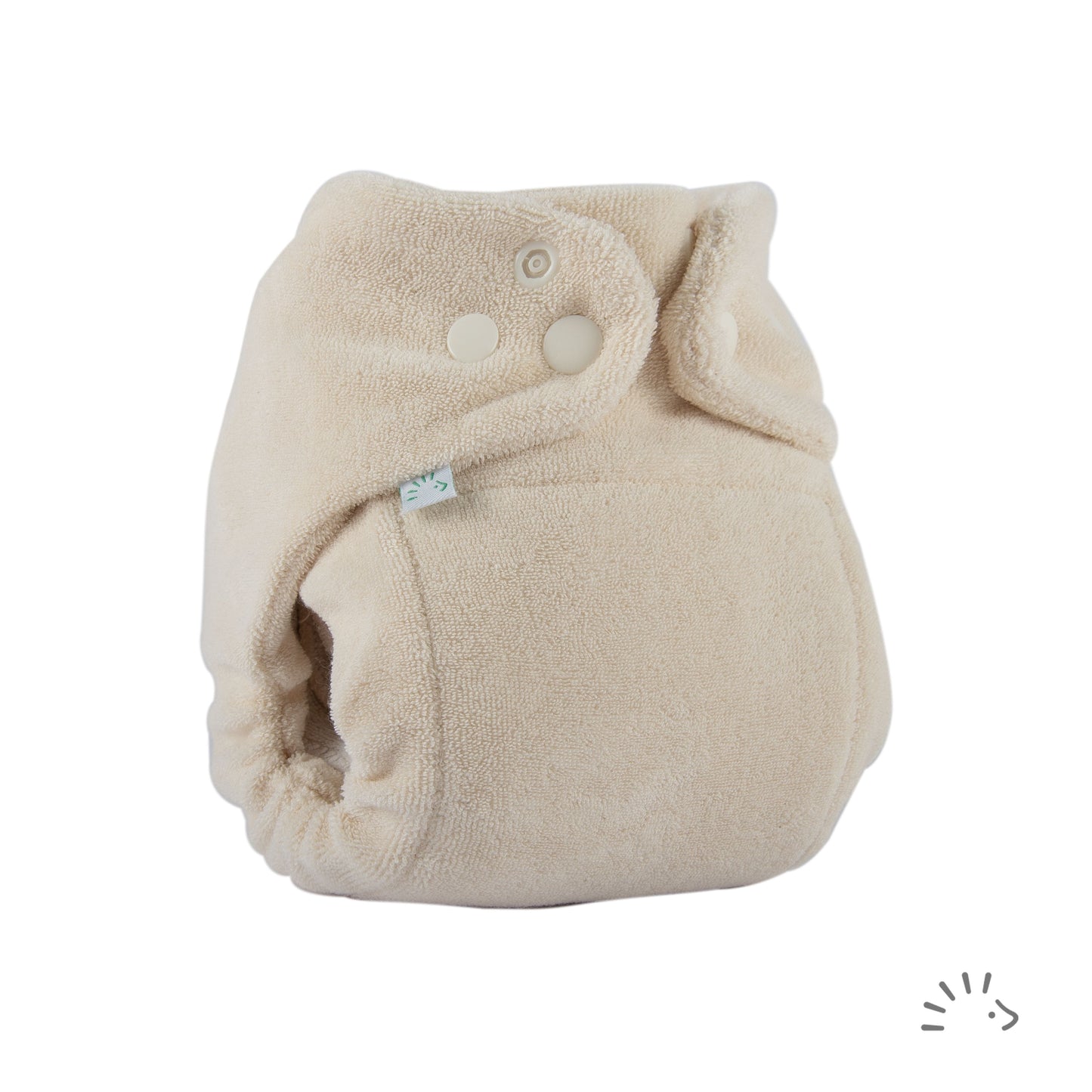 Popolini 10 Windelhosen MaxiSnap Soft Natur