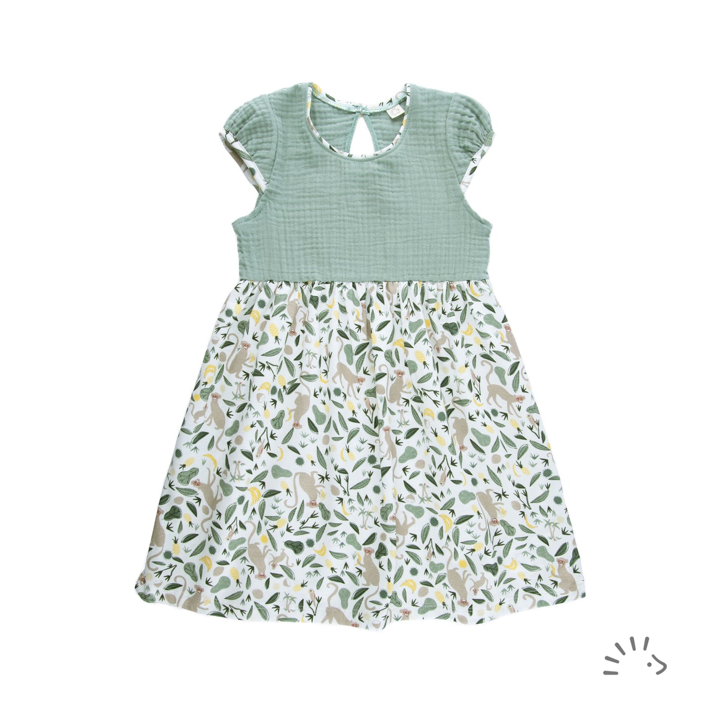 iobio Sommerkleid Single Jersey Monkey
