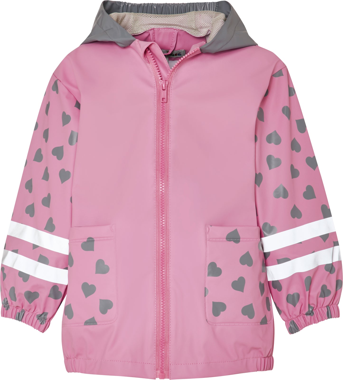 Playshoes Kinder Regenjacke Katze Rosa