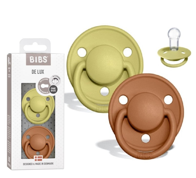 Bibs Kirschform Beruhigungssauger Silikon De Lux 0-36 Mon