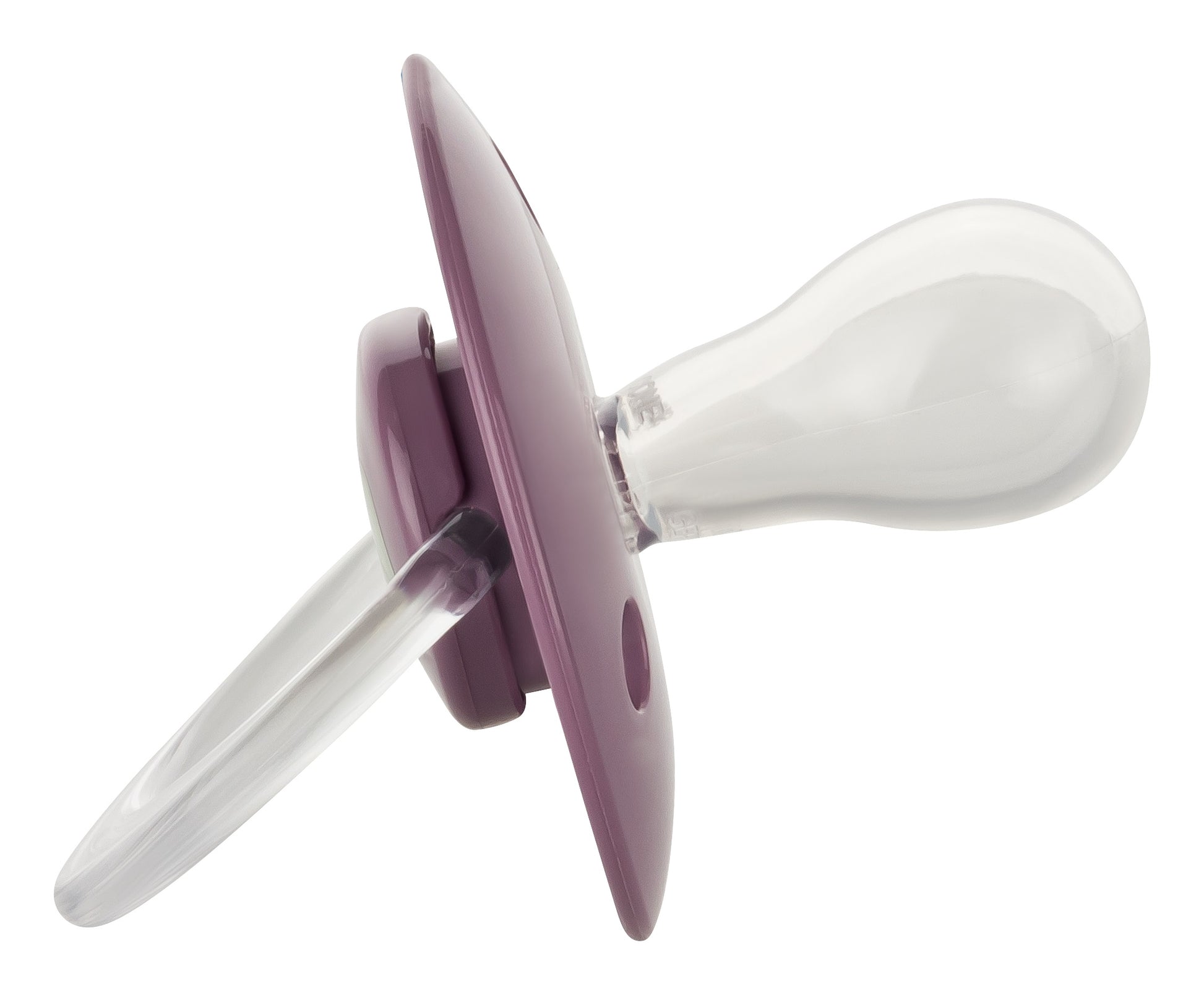 Baby Nova Schnuller Kirschform Silikon im 2er Pack - Einfarbig