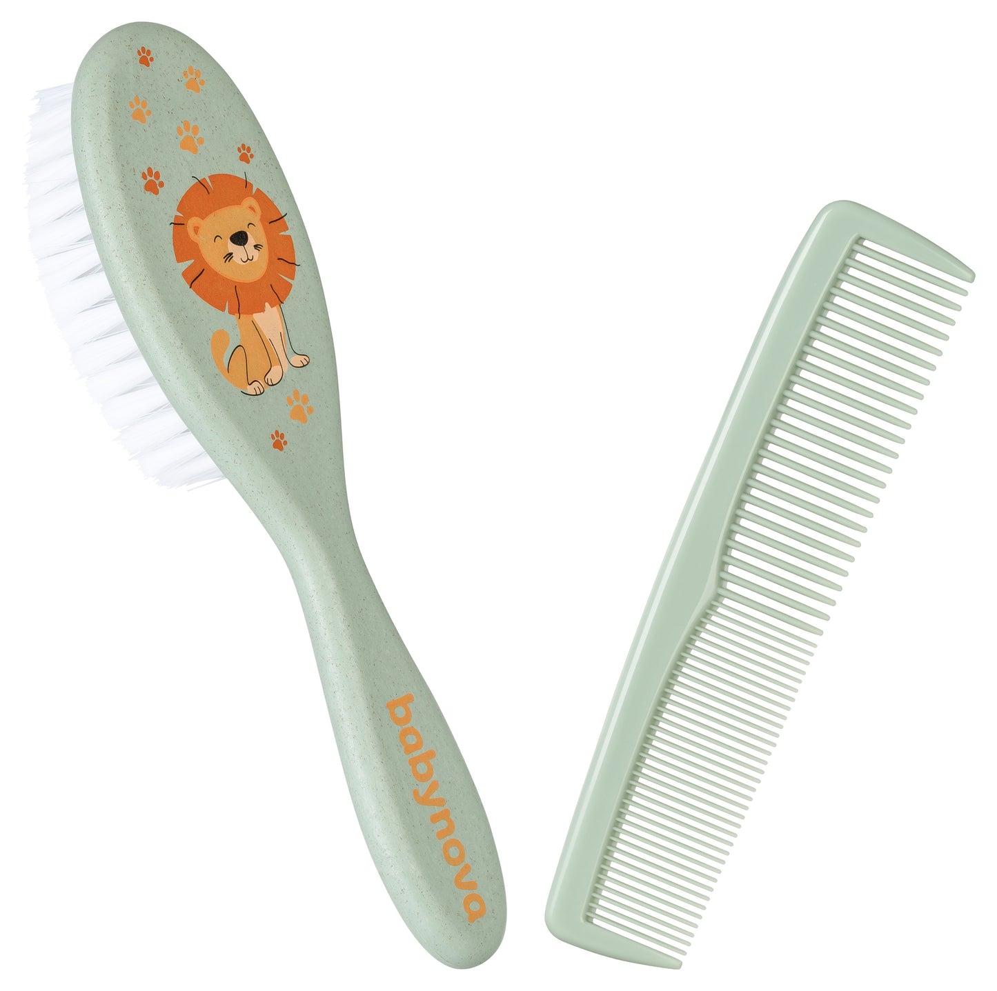 Baby Nova Naturborsten Babybürste mit Kamm