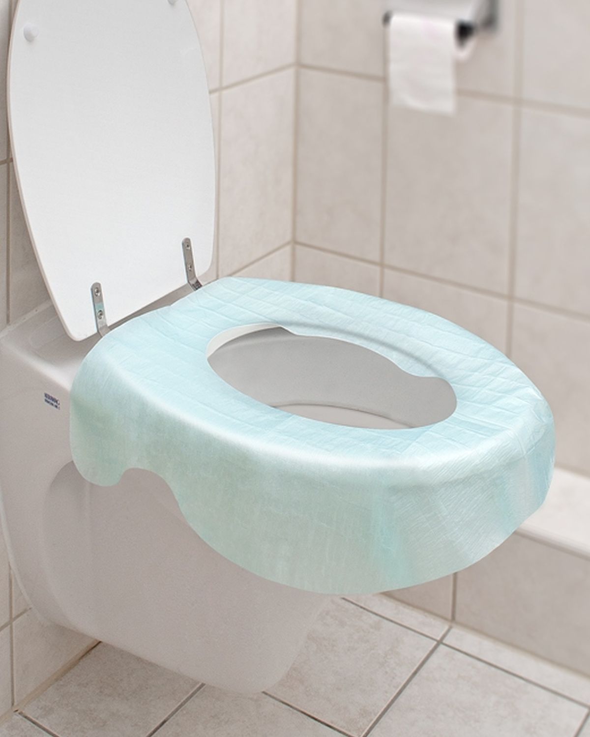 Reer WC Cover 3er Packung auf Toilette