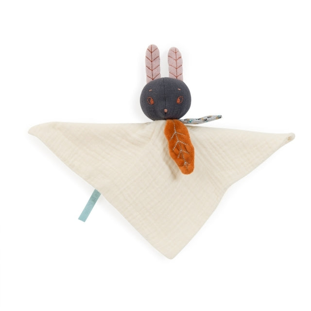 Moulin Roty Kuscheltuch Après la pluie Creme