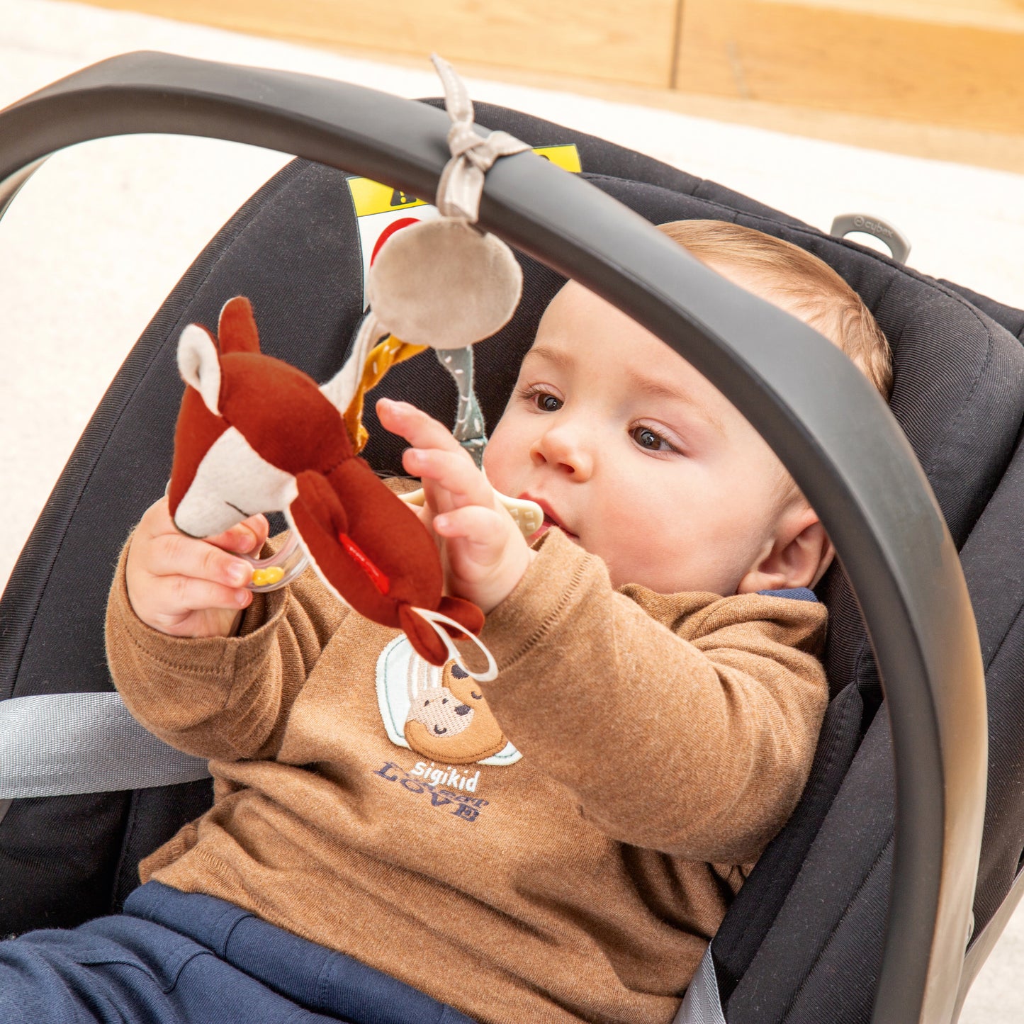Sigikid Anhänger Fuchs mit Beißring