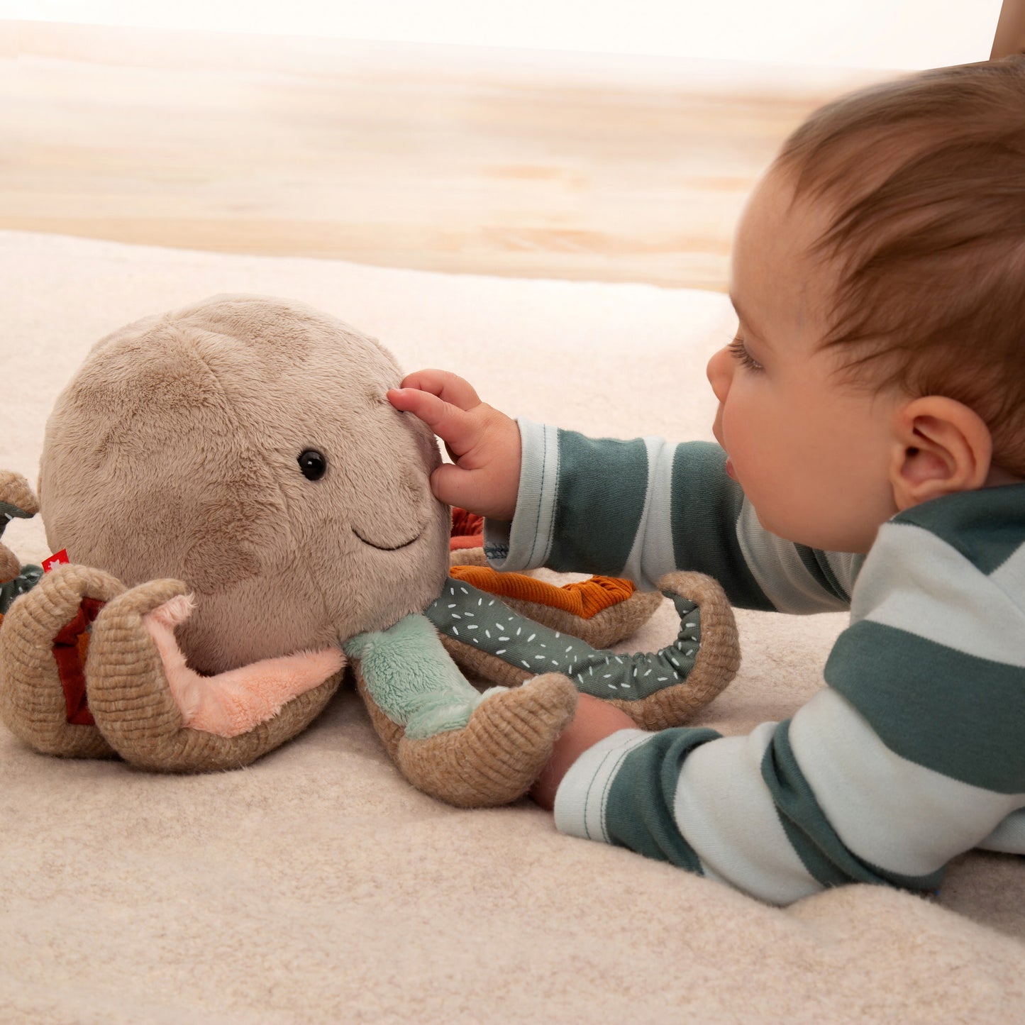 Sigikid Plüschtier Krake Sweety Patchwork
