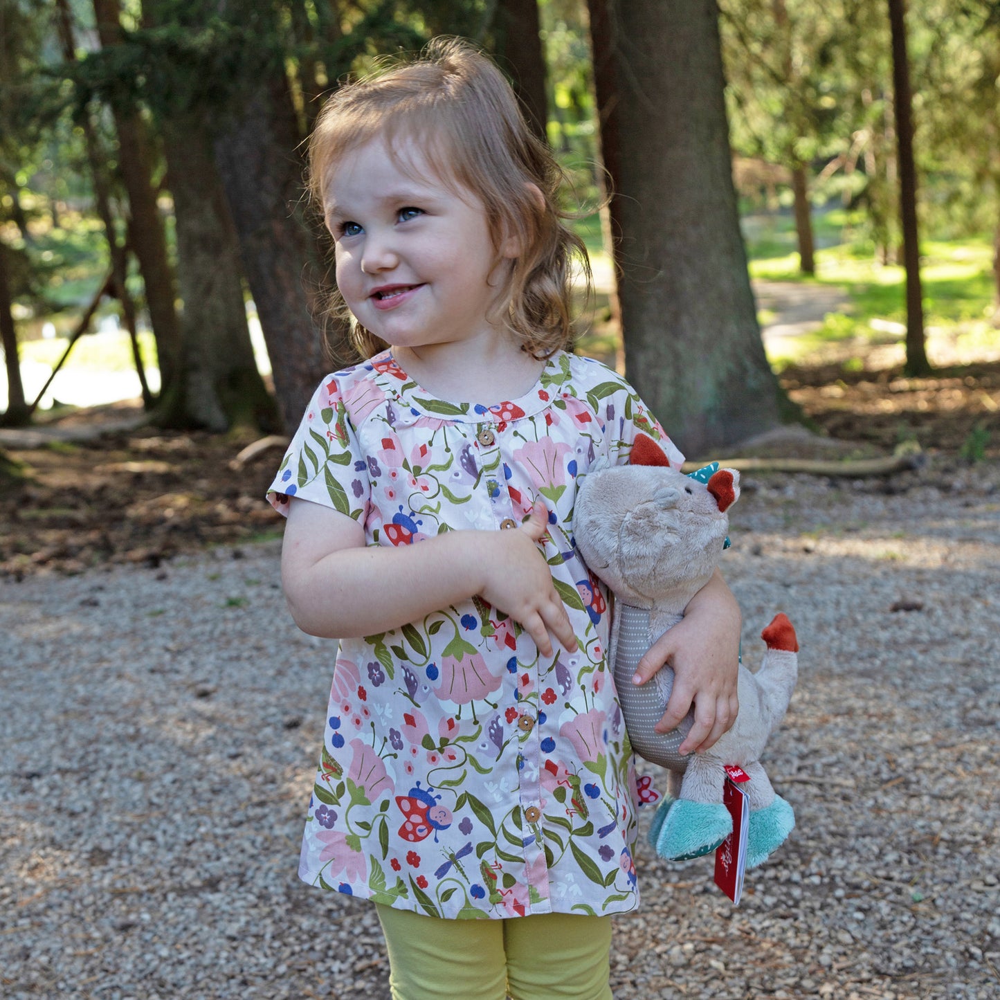 Sigikid Plüschtier Drache Sweety Patchwork