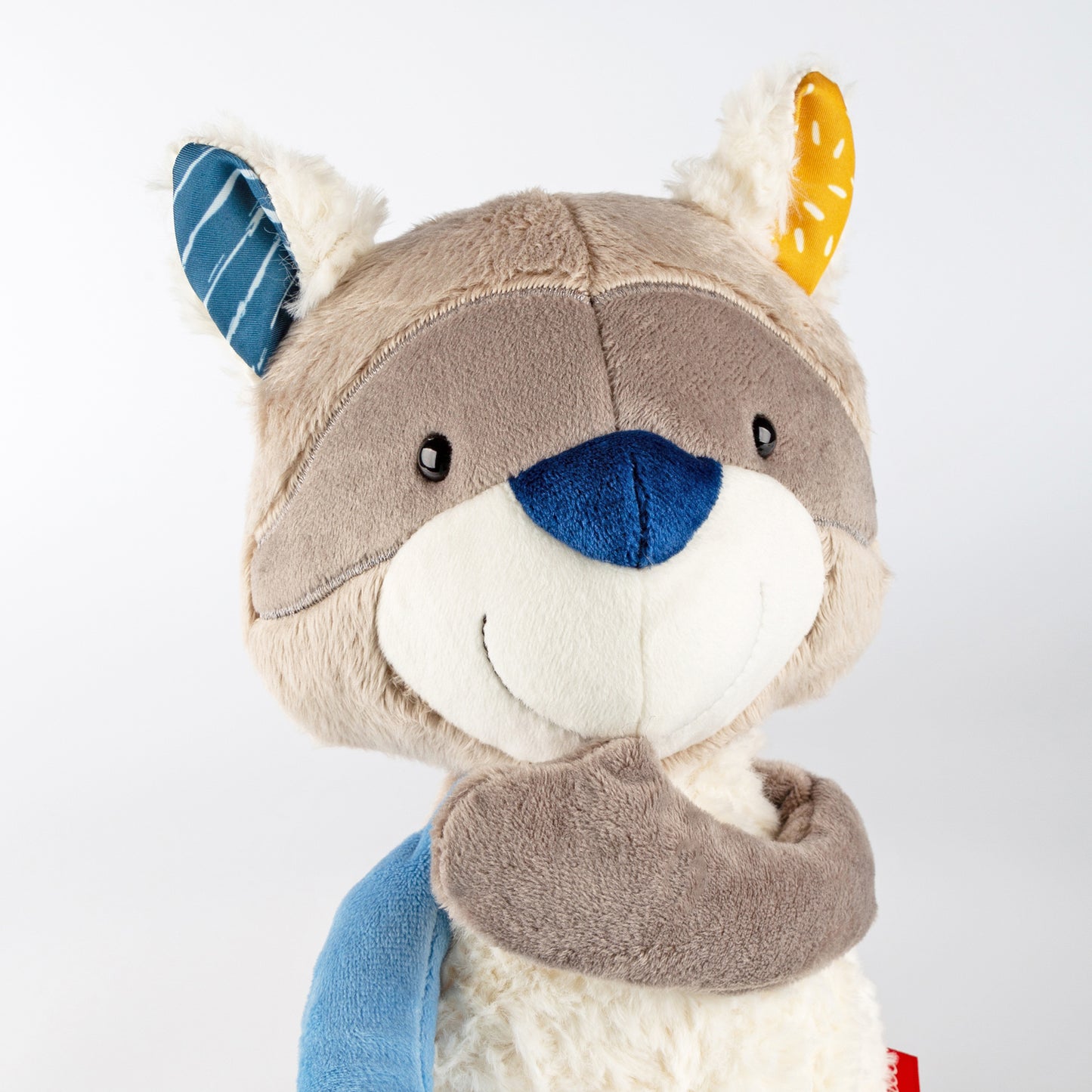 Sigikid Plueschtier Waschbär Sweety Patchwork