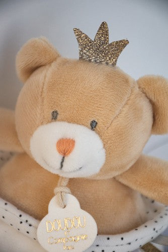 Doudou et Compagnié Bärchen mit Spieluhr Natur