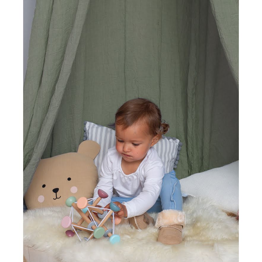Jabadabado Babyrassel Magic Spielball aus Holz