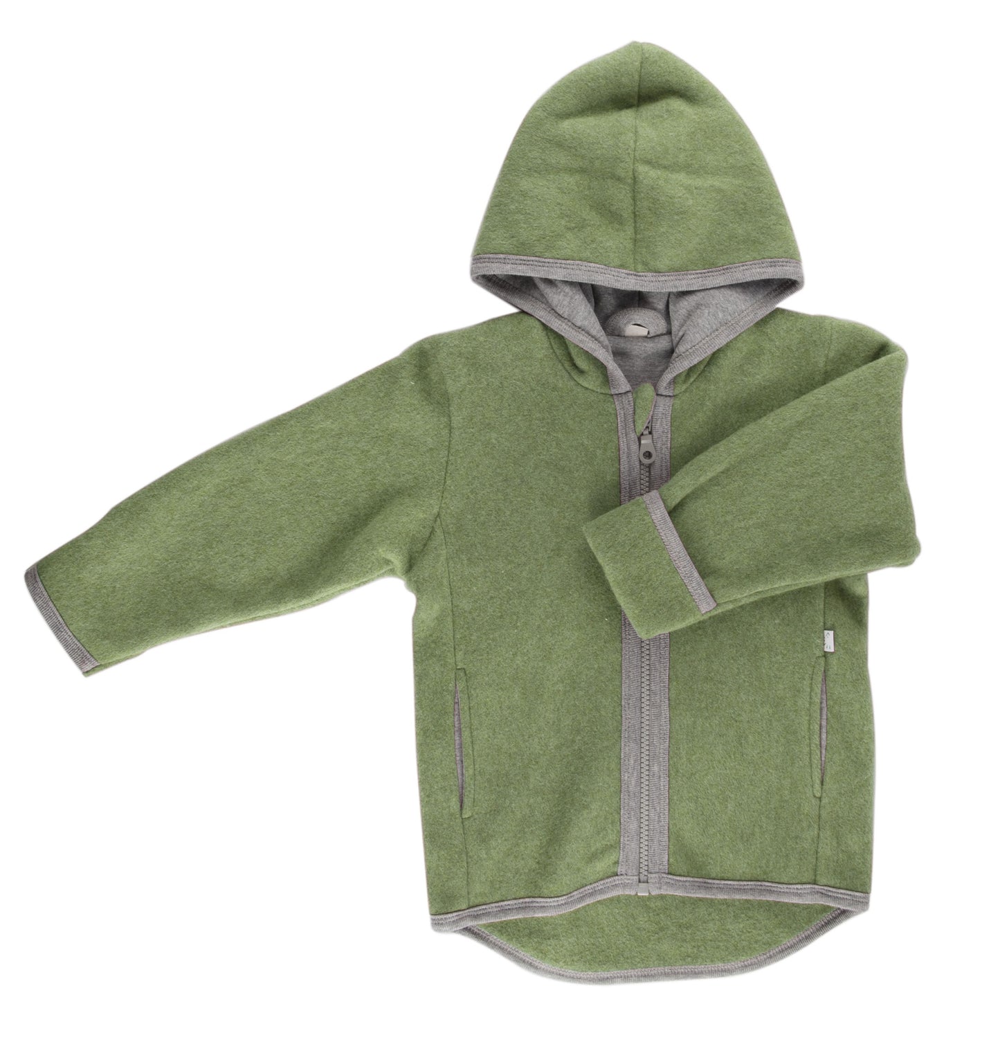 iobio Baumwollvlies Kapuzenjacke