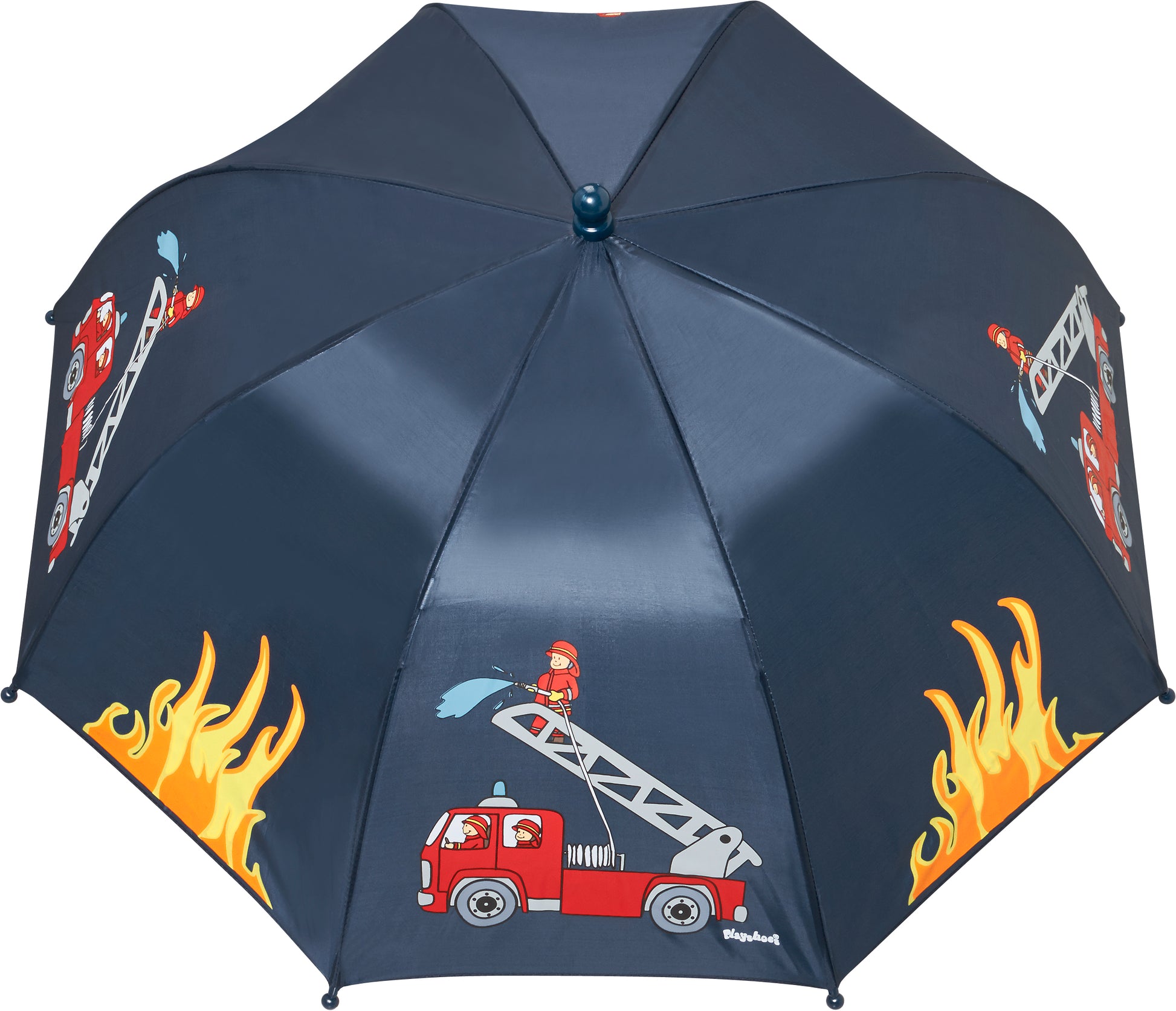 Playshoes Regenschirm Feuerwehr