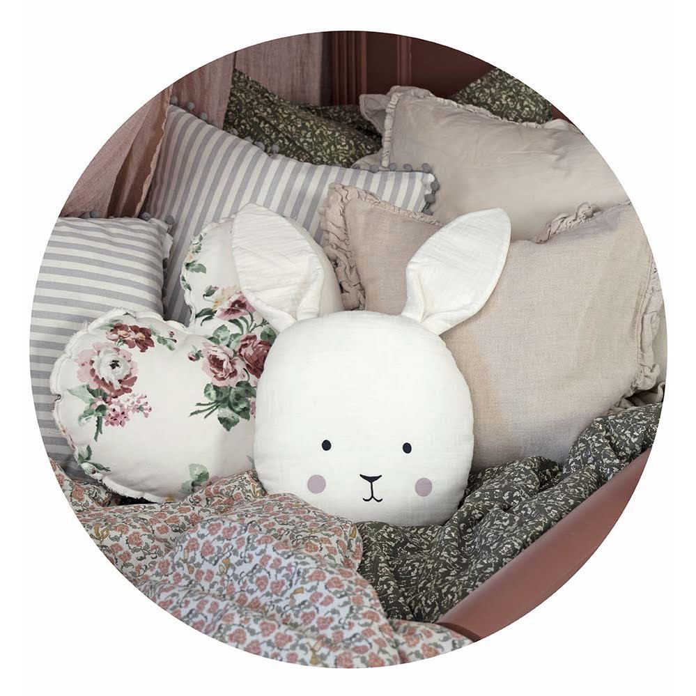 Jabadabado Kuschelkissen Hase Weiß