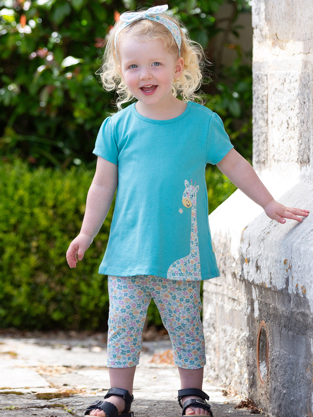 Kite Meadow Ditsy Pedal Pushers Leggings Blümchen Flieder